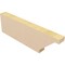 Ekena Millwork 2in. W x 6in. H x 20in. L Burlington Woodgrain TimberThane Rafter Tail, Primed Tan RFTUR02X06X20BURRCPR - alternate 3